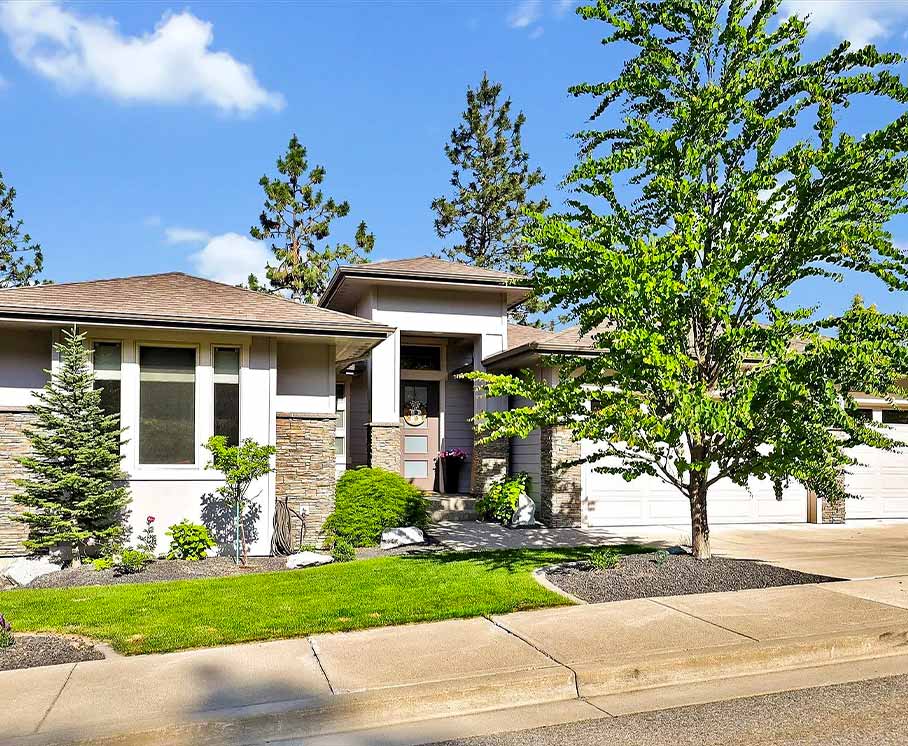 Dave Largent Homes newly completed home